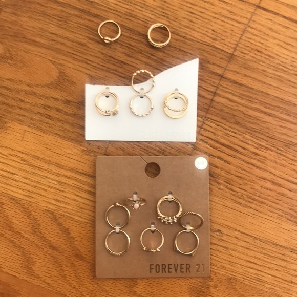 Forever 21 Jewelry - Forever 21 Ring Sets (16 rings)